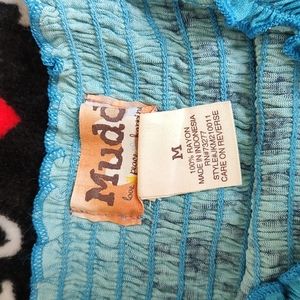 Mudd sundress. It's stretchy top and super airy for summer.